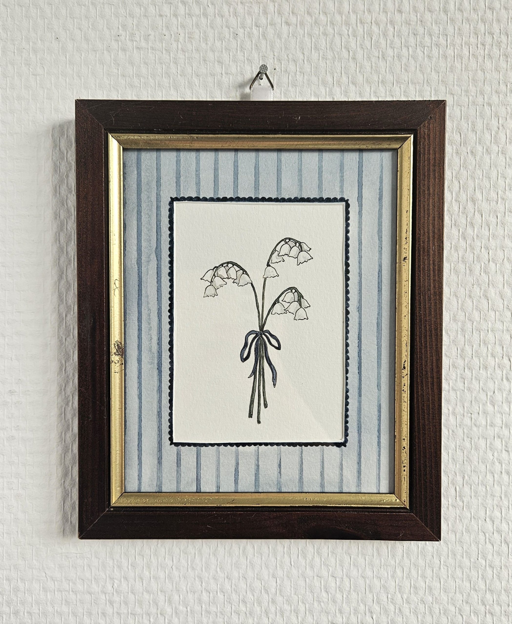 Aquarelle MUGUET