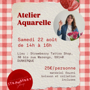 Atelier Aquarelle 22/08/2026