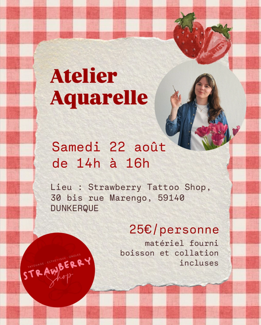 Atelier Aquarelle 22/08/2026